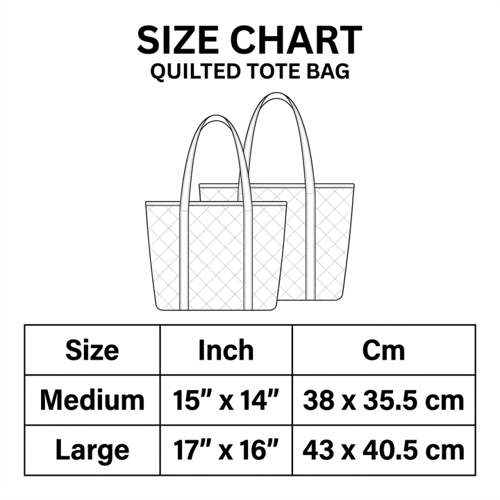 Quilted Tote Bag - Sunflowers