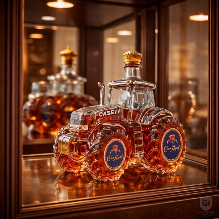 Whisky Dekantér - Špeciálna Edícia Traktor