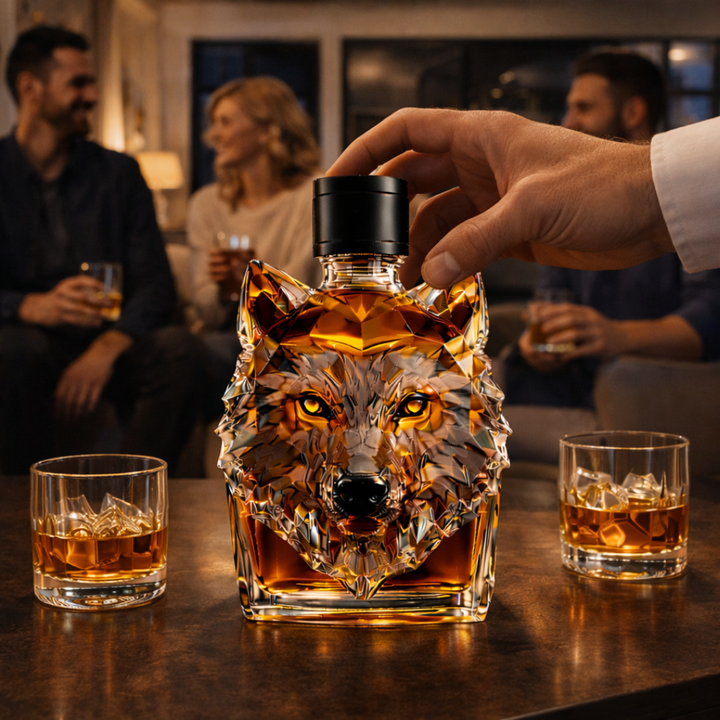 Karafa na whisky - Edícia Vlka
