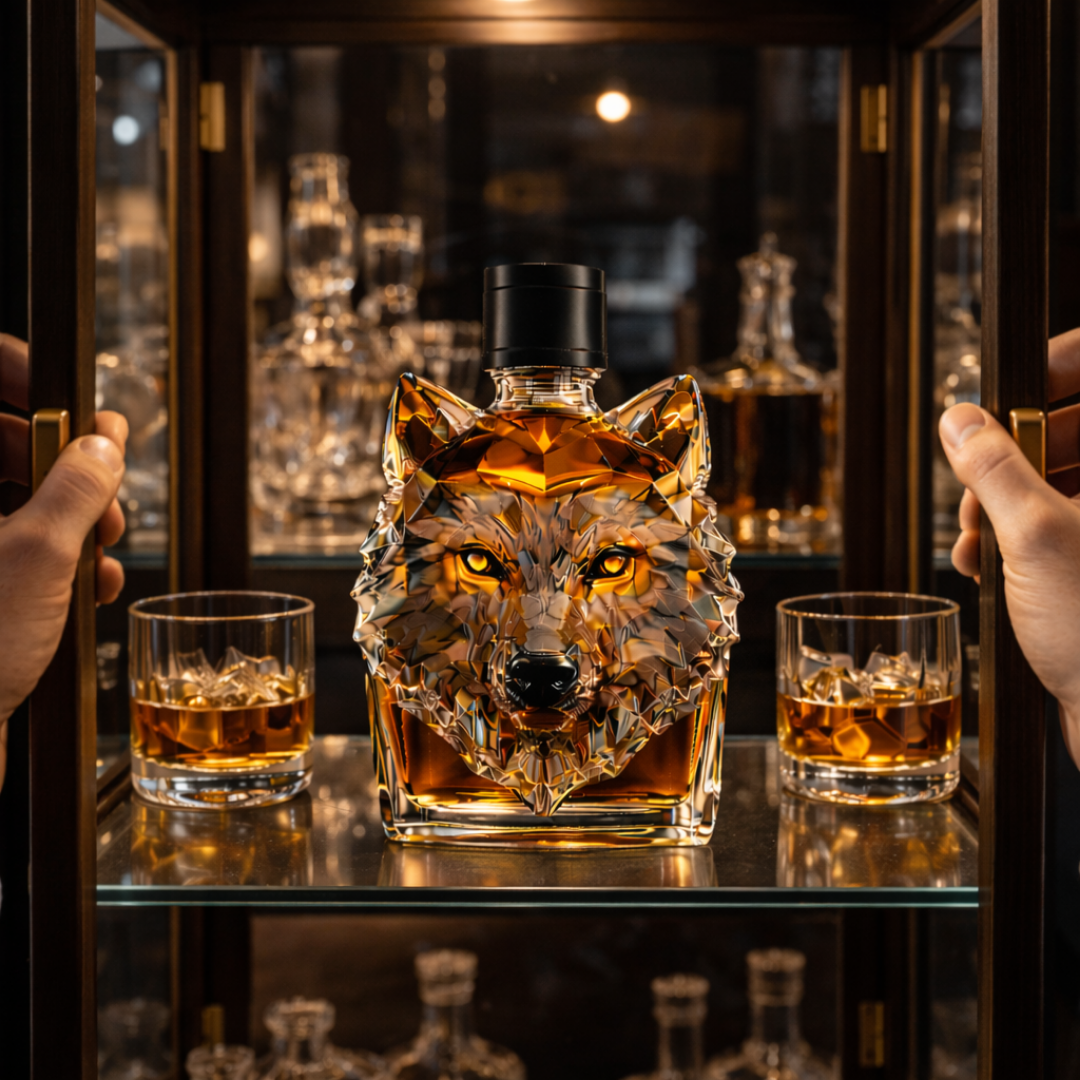 Karafa na whisky - Edícia Vlka