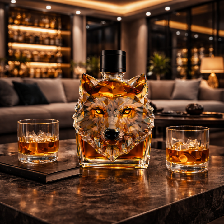 Karafa na whisky - Edícia Vlka
