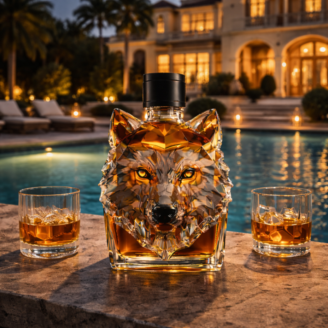 Karafa na whisky - Edícia Vlka