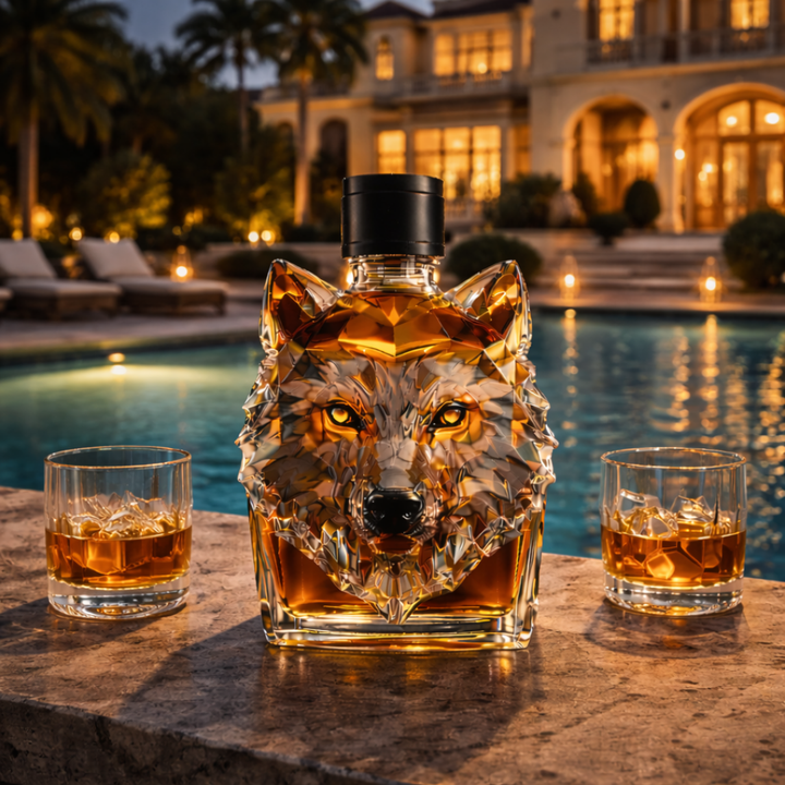 Karafa na whisky - Edícia Vlka