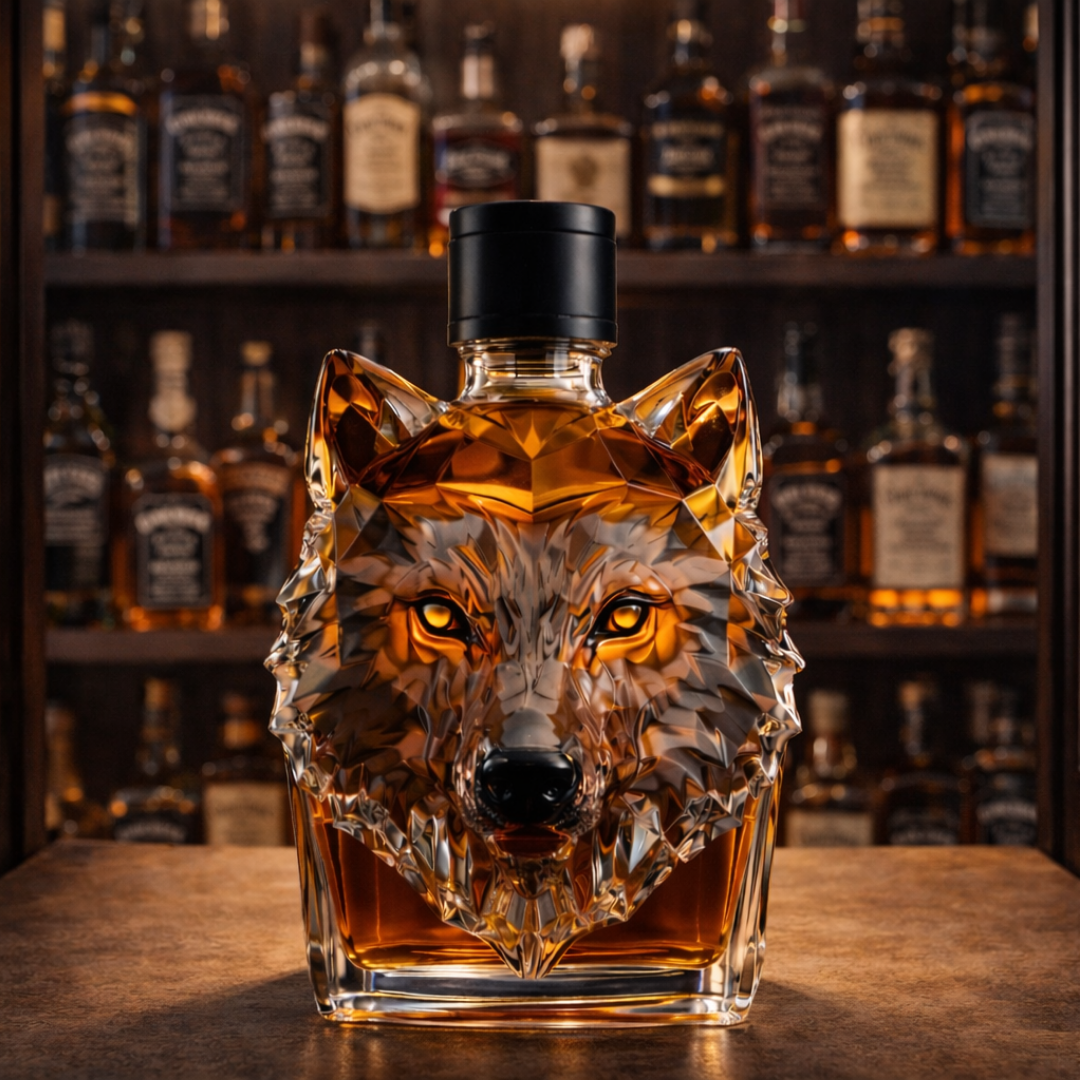Karafa na whisky - Edícia Vlka