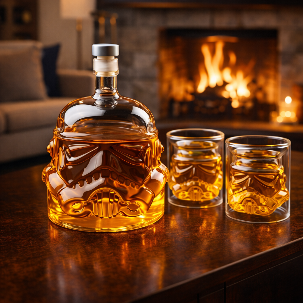 Whisky Dekantér - Sada s Dekantérom a Pohármi