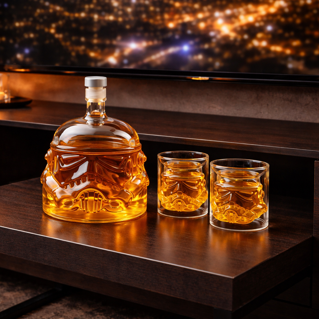 Whisky Dekantér - Sada s Dekantérom a Pohármi