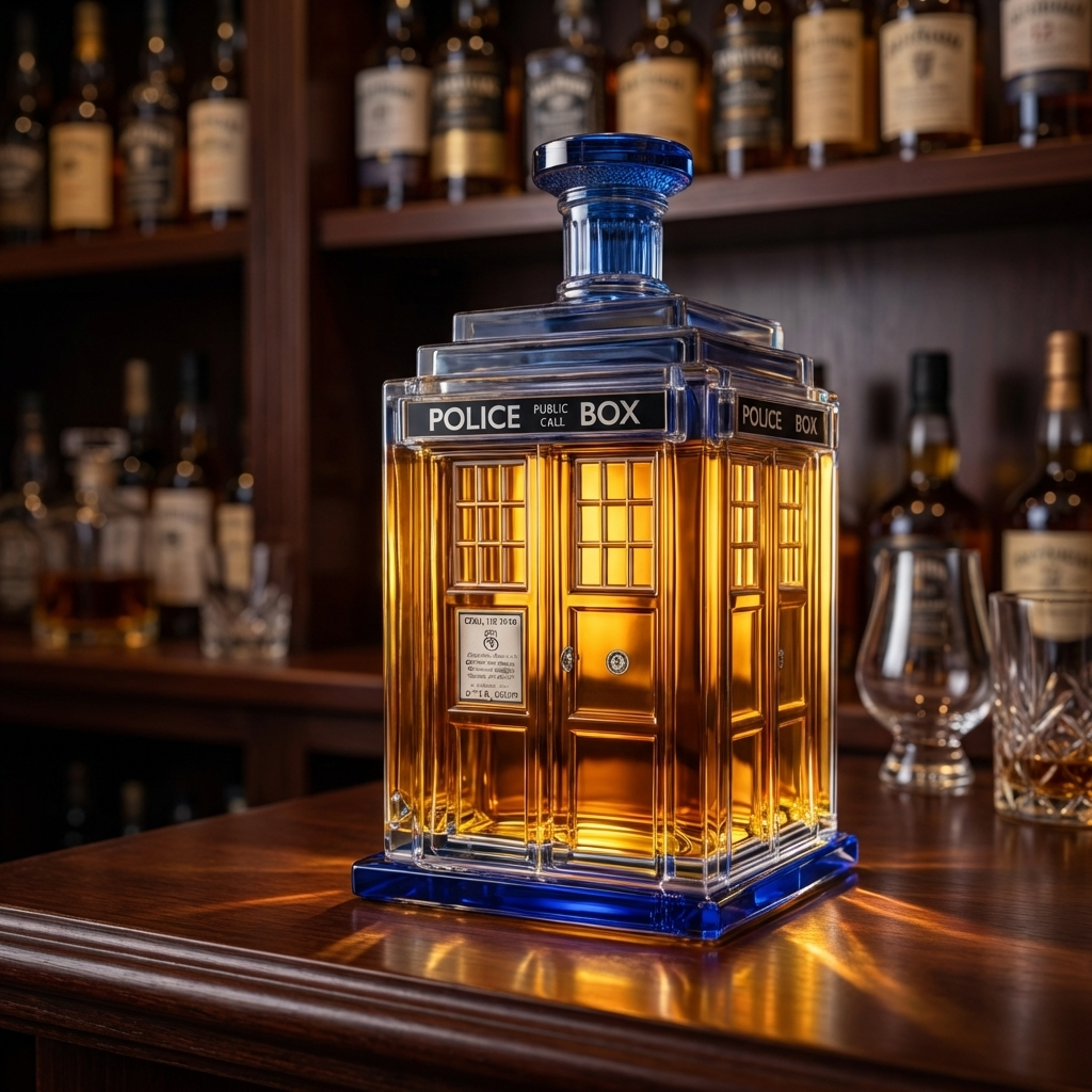 Karafa na whisky - Vydanie Police Box
