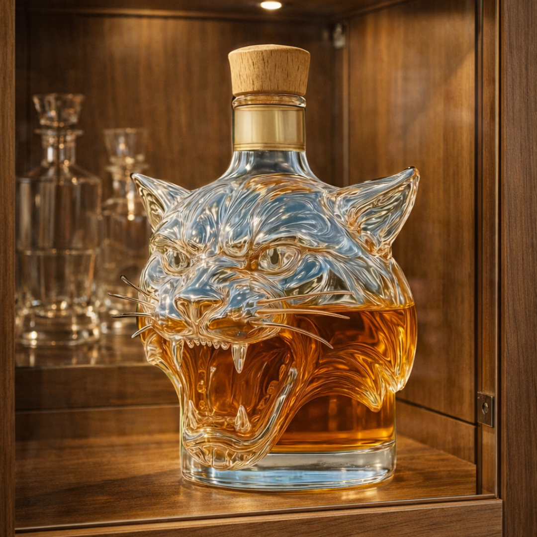 Whisky Dekantér - Tiger Edition