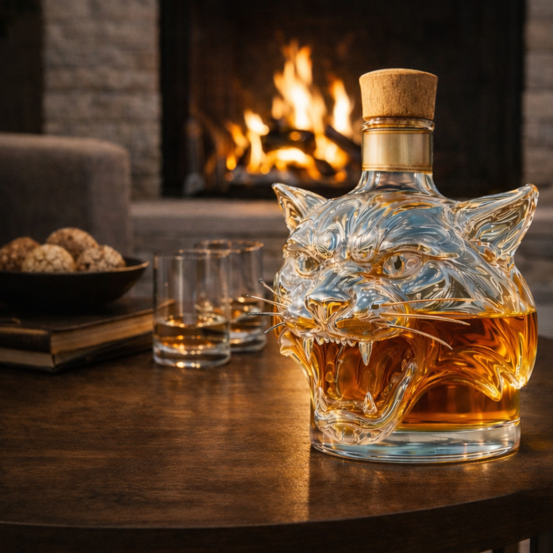 Whisky Dekantér - Tiger Edition