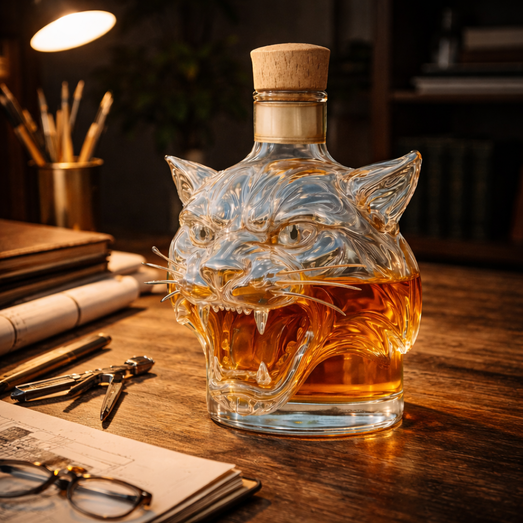 Whisky Dekantér - Tiger Edition