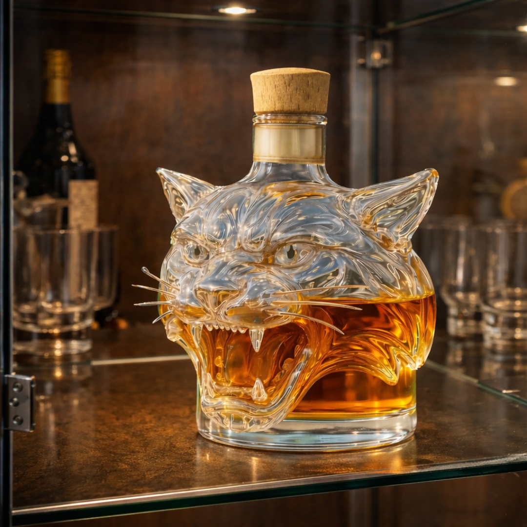 Whisky Dekantér - Tiger Edition
