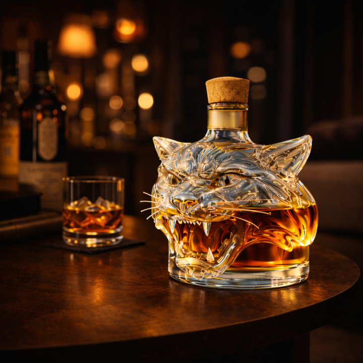 Whisky Dekantér - Tiger Edition