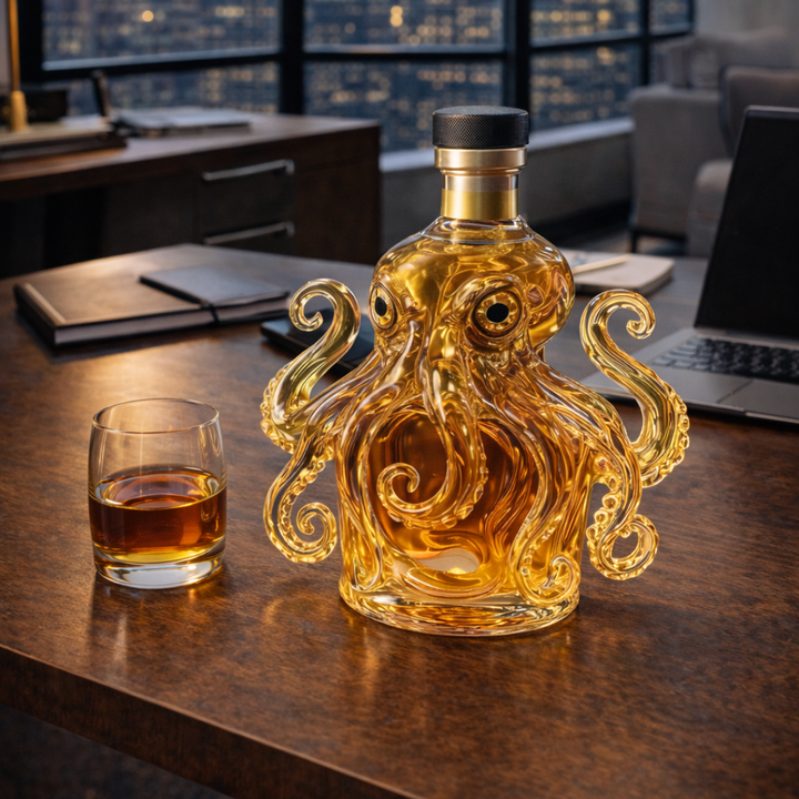 Karafa na whisky - Edícia Octopus