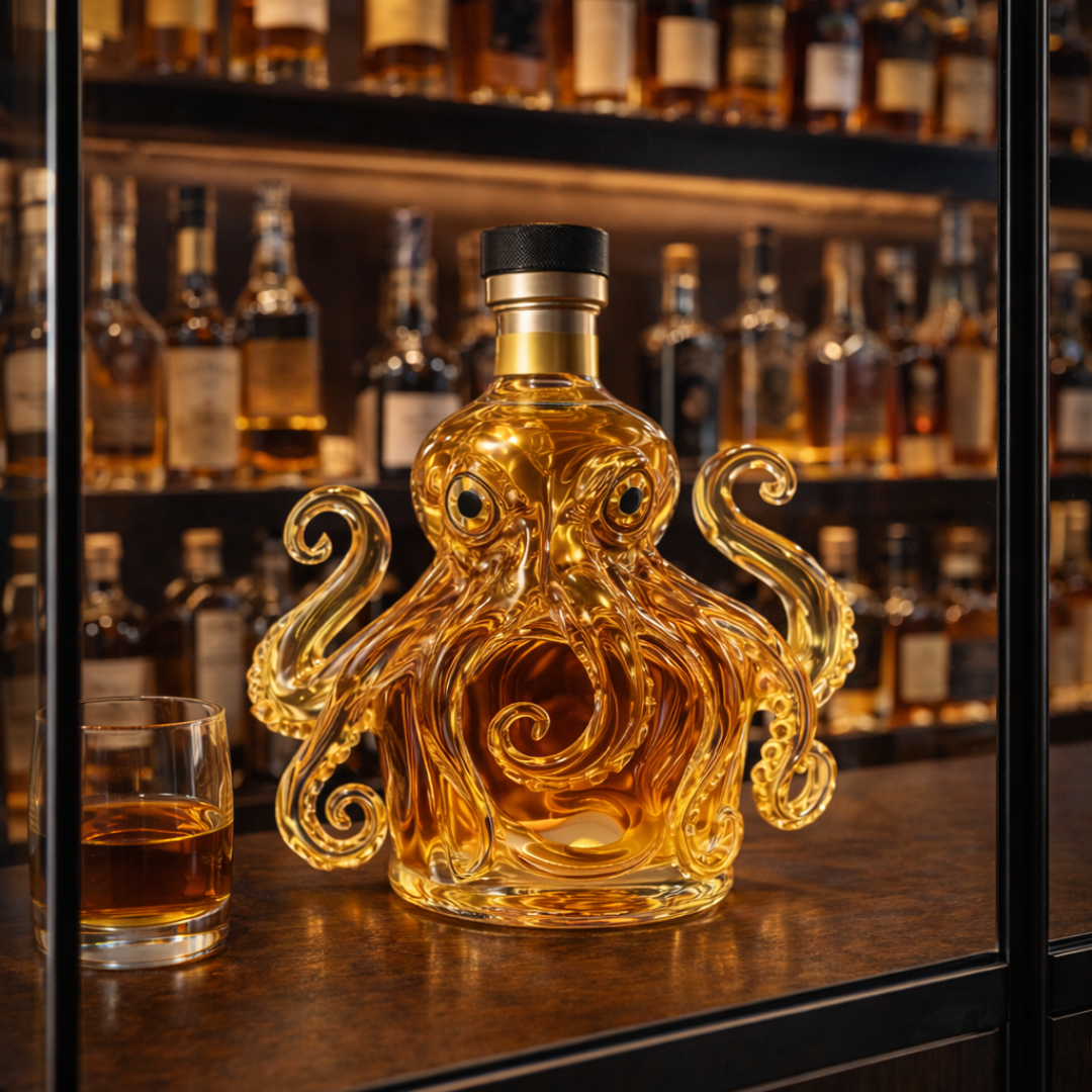 Karafa na whisky - Edícia Octopus