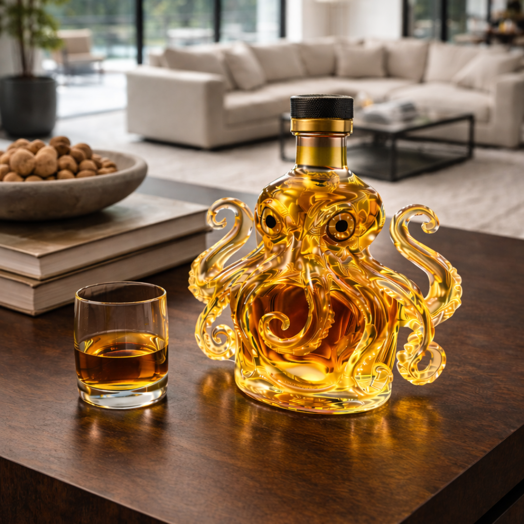 Karafa na whisky - Edícia Octopus