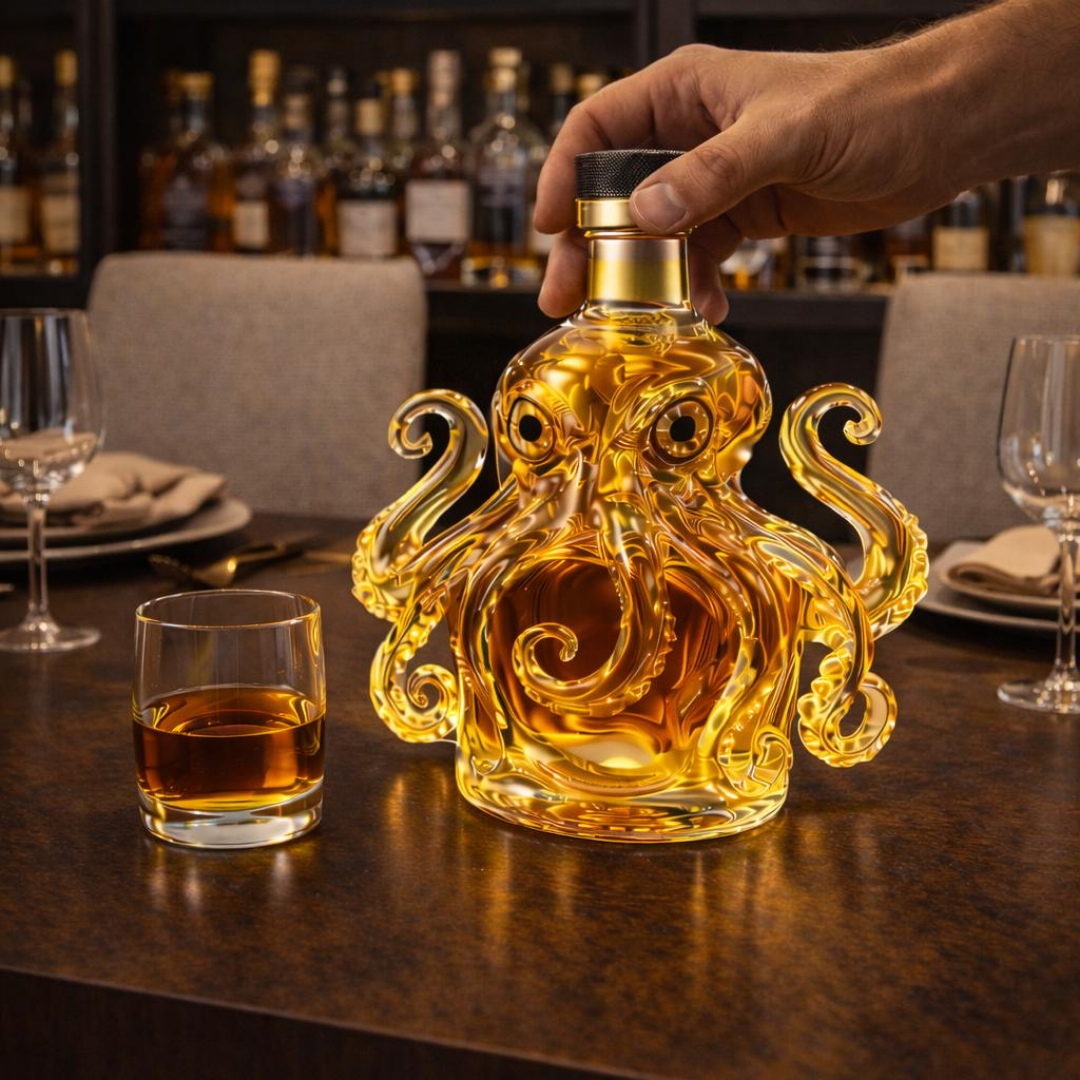 Karafa na whisky - Edícia Octopus