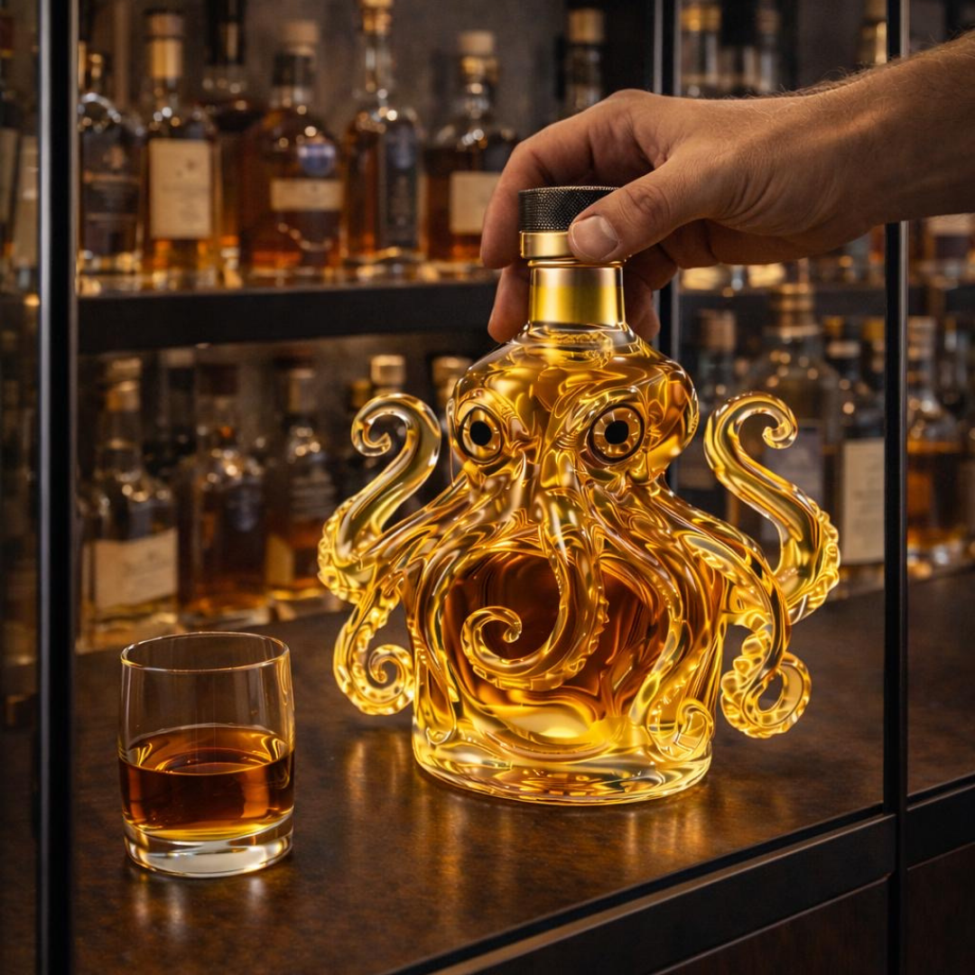 Karafa na whisky - Edícia Octopus