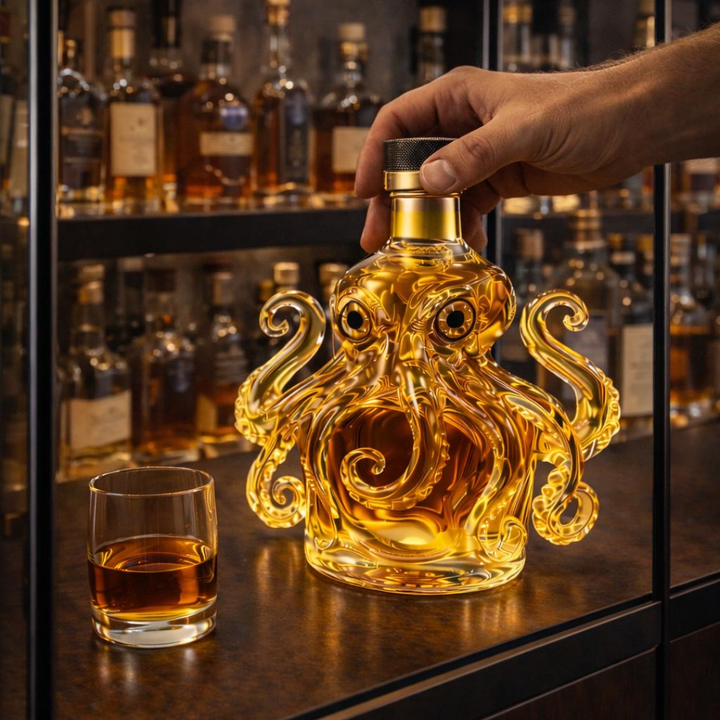 Karafa na whisky - Edícia Octopus