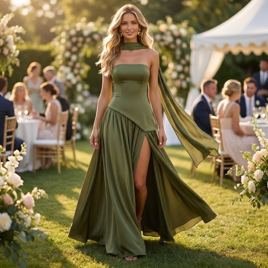 Mel - Elegantná služobná šaty