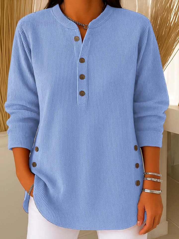 Nieves | Túnica Henley s gombíkmi