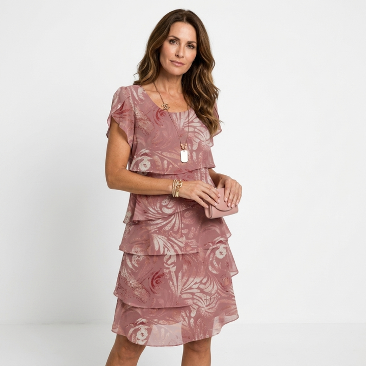 Deborah - Elegantná šaty s volánmi