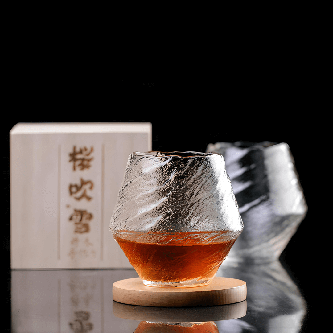 Yume japonský krištáľový pohár na whisky