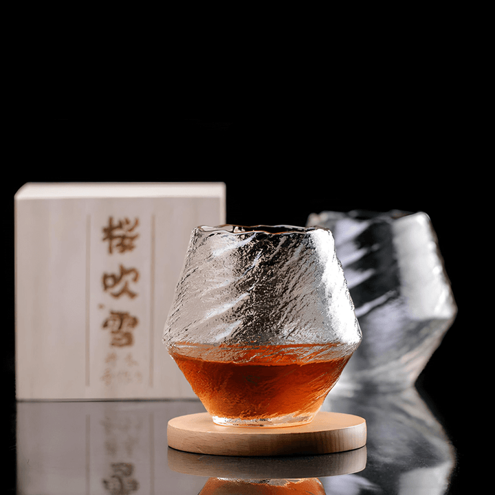 Yume japonský krištáľový pohár na whisky