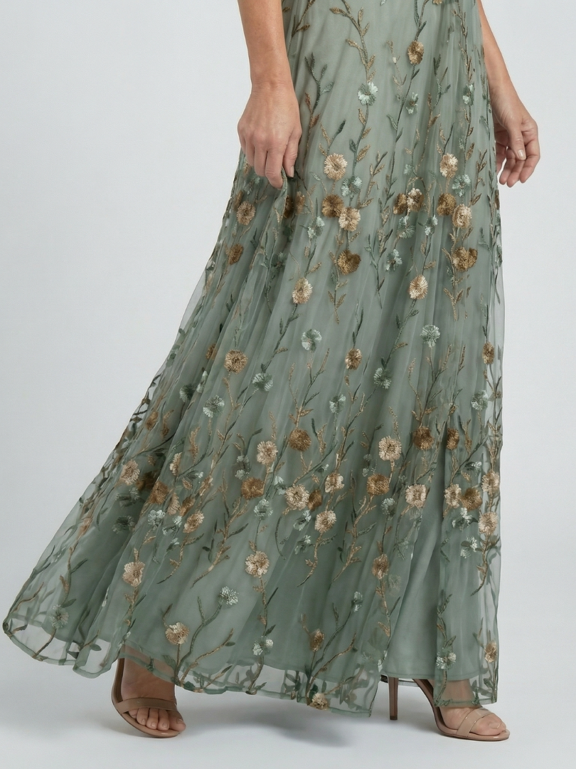Anabela – Maxi šaty s halter výstrihom