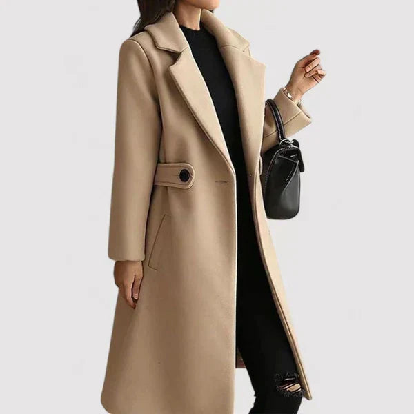 CLARA | Elegantný kabát s opaskom