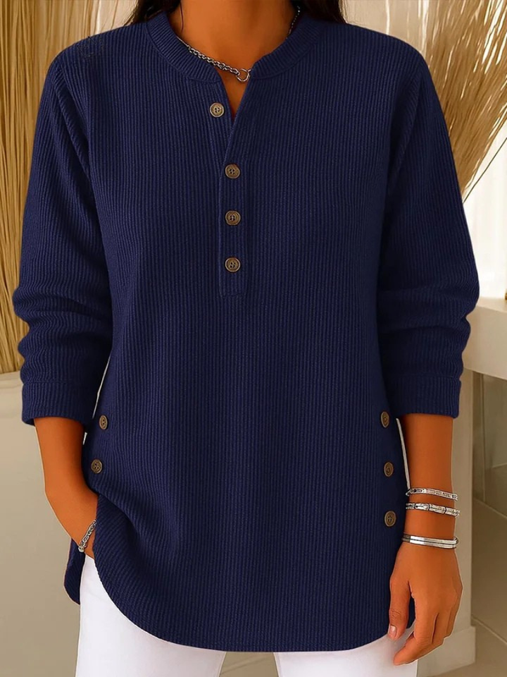 Nieves | Túnica Henley s gombíkmi