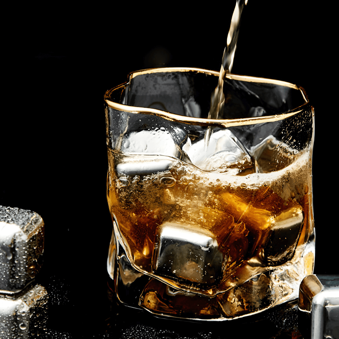 Hoshi Gold Japonský Kryštálový Whisky Pohár