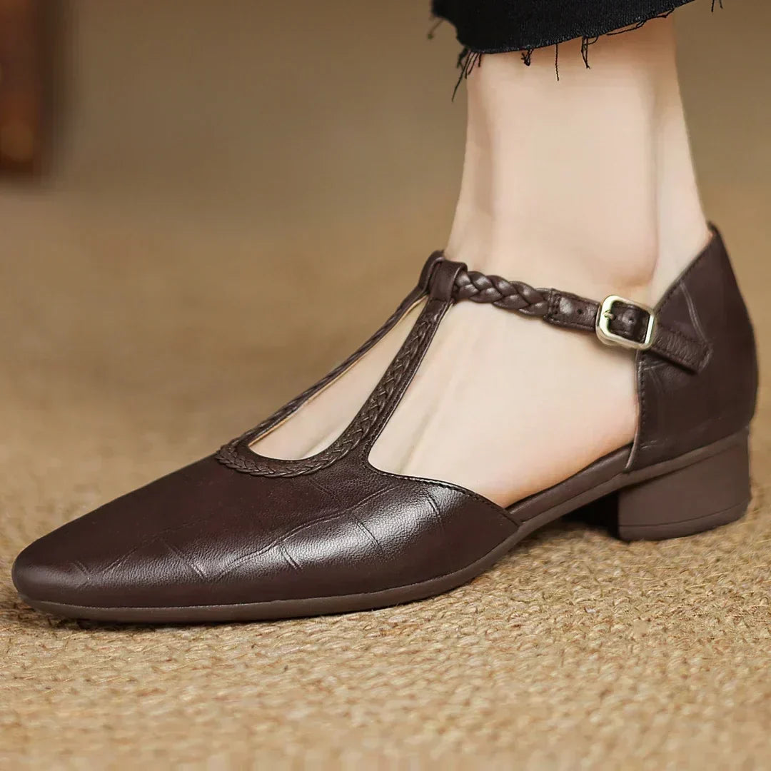 Katharina - Elegantné kožené topánky