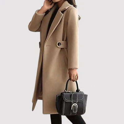 CLARA | Elegantný kabát s opaskom