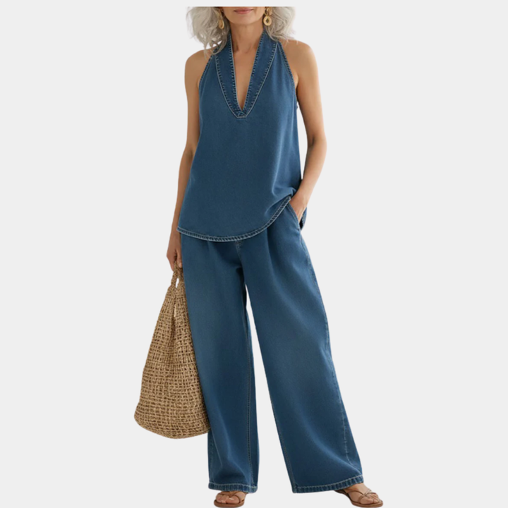 Ivy™ | Sada z dvoch kusov z vintage denimu