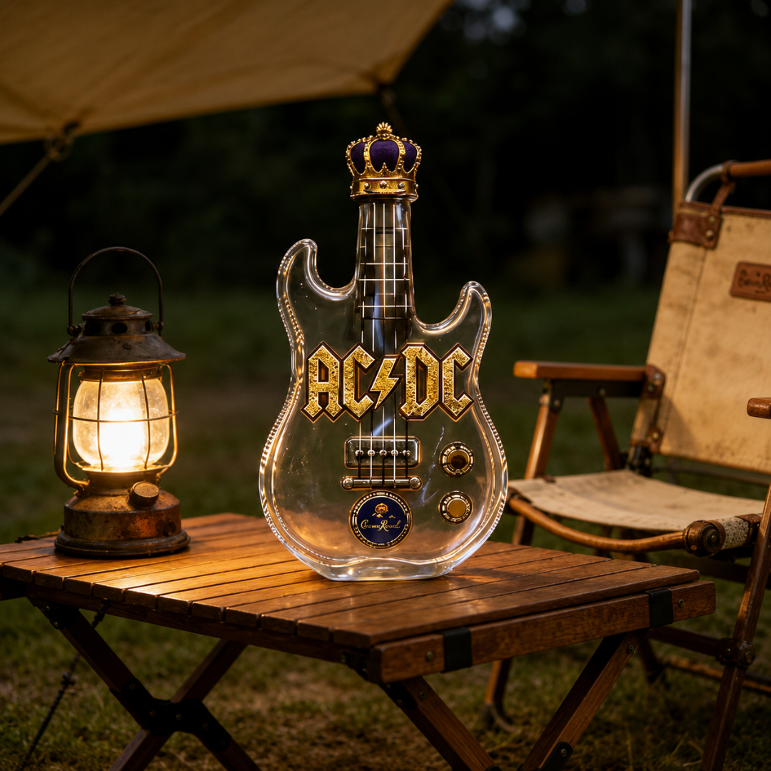 Whisky Fľaša - AC/DC Guitar Edition