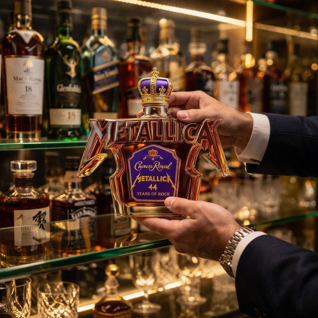 Whisky Dekantér - Metallica Edícia