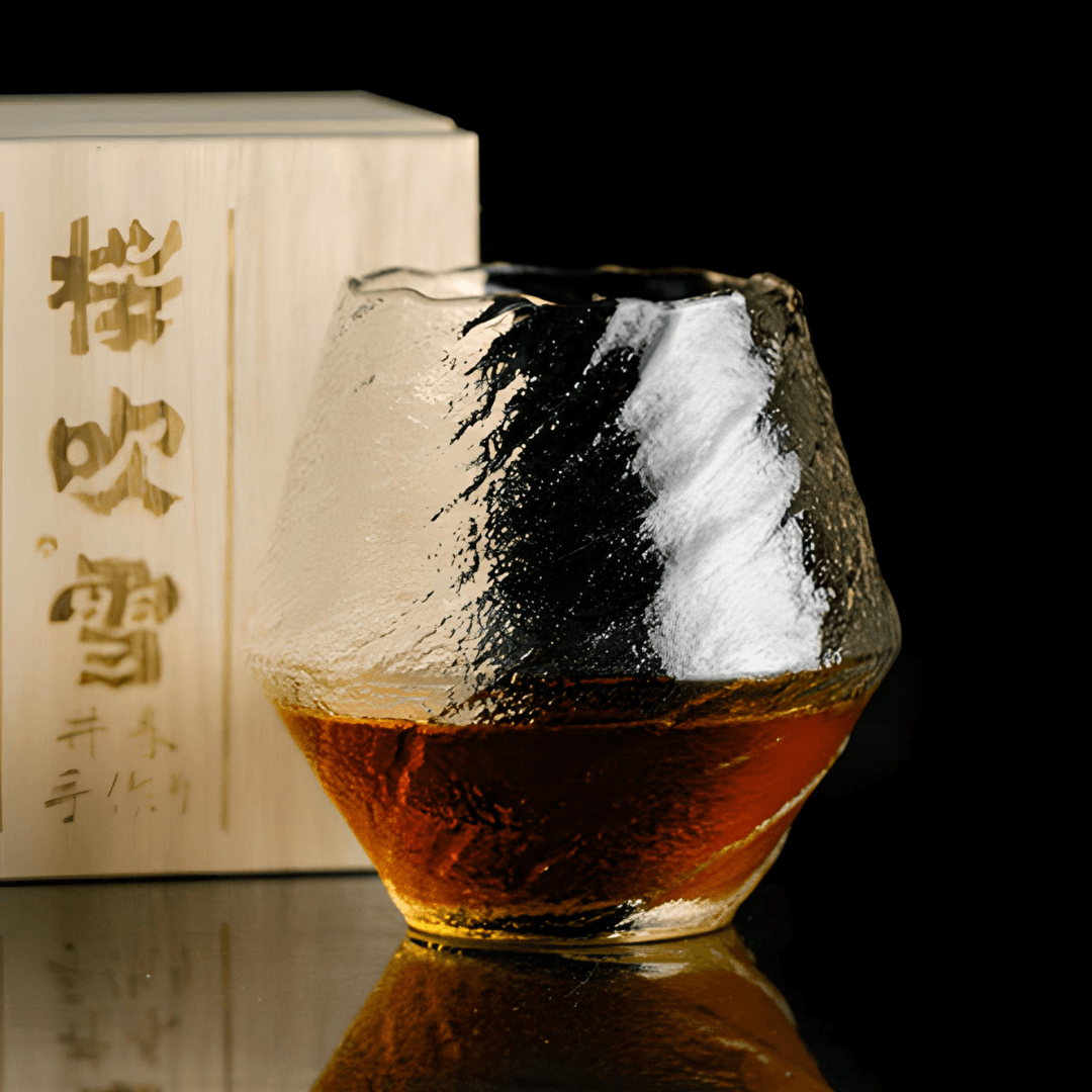 Yume japonský krištáľový pohár na whisky