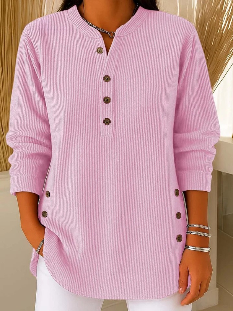 Nieves | Túnica Henley s gombíkmi