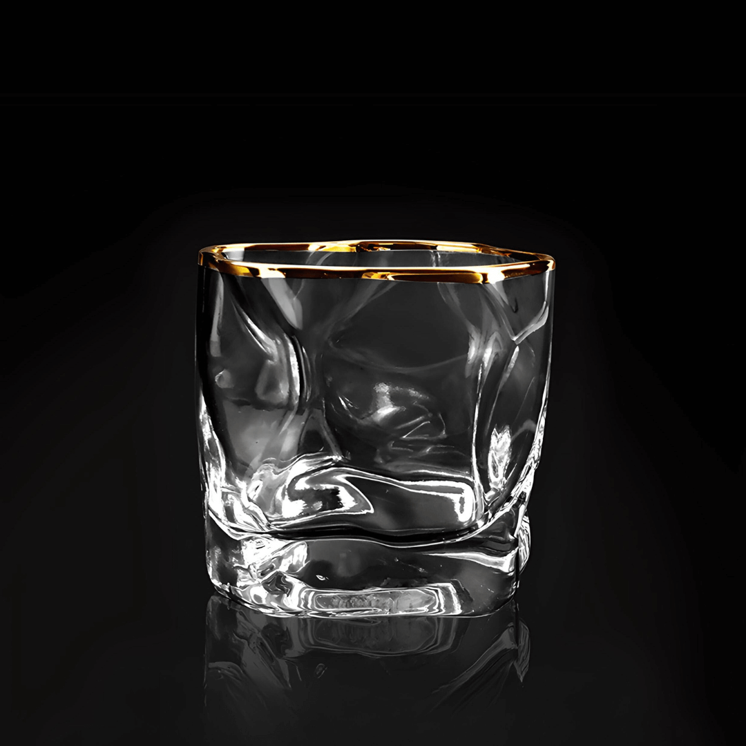 Hoshi Gold Japonský Kryštálový Whisky Pohár