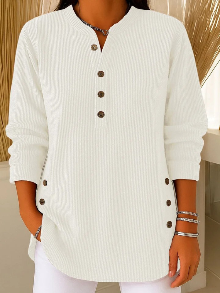Nieves | Túnica Henley s gombíkmi