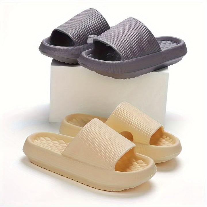 Letné Slip-On Sandále s Hrubou Podošvou