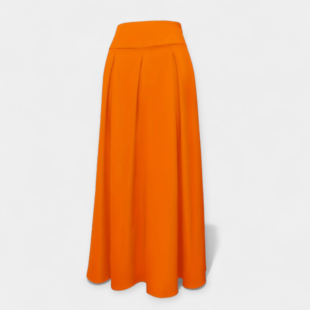 Elegantná Midi Sukňa