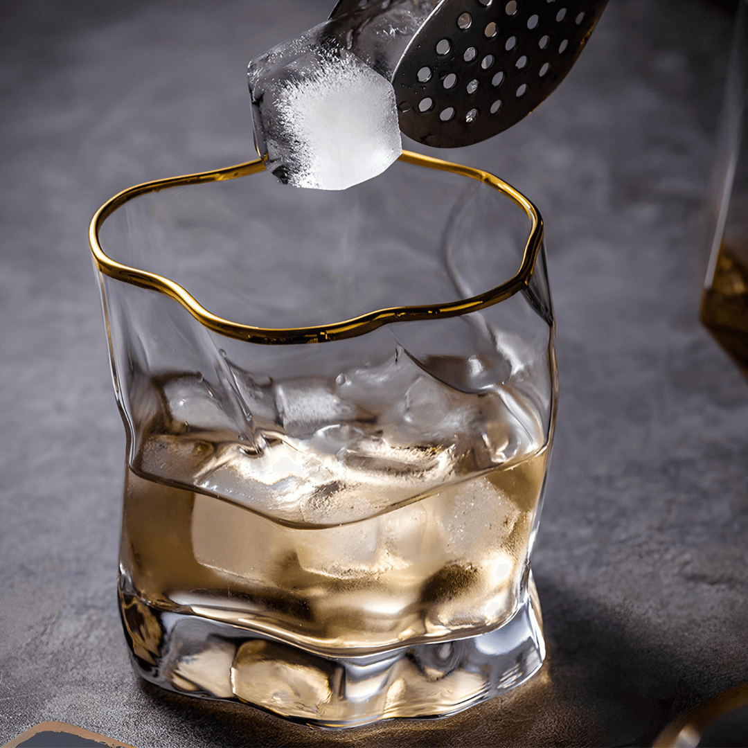Hoshi Gold Japonský Kryštálový Whisky Pohár