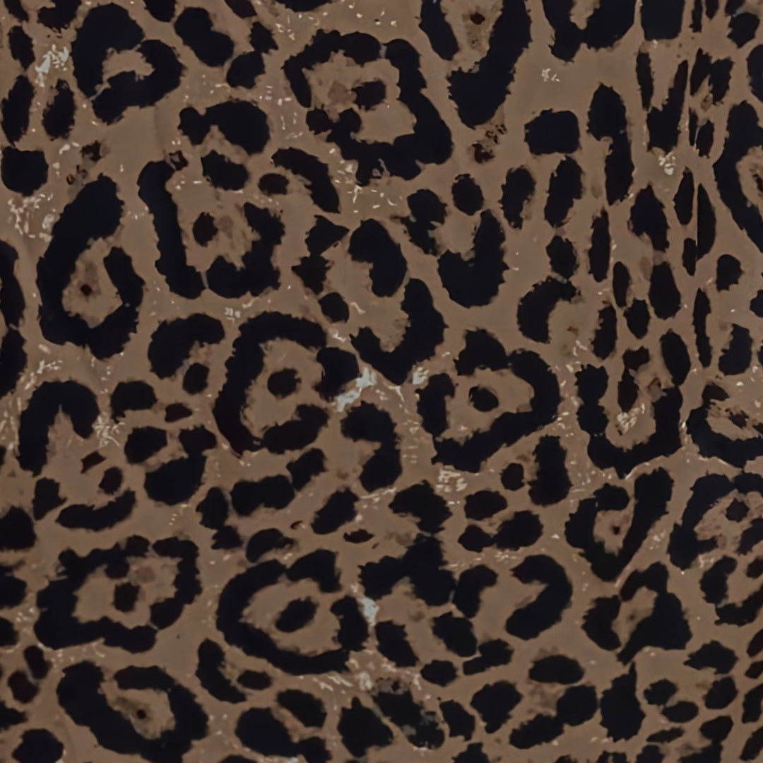 Midi Sukňa s Leopardským Vzorom