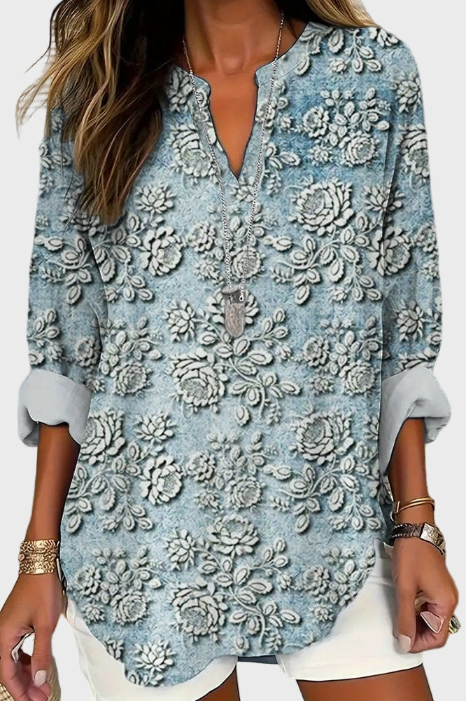 Bluza Blue Dusk Bloom