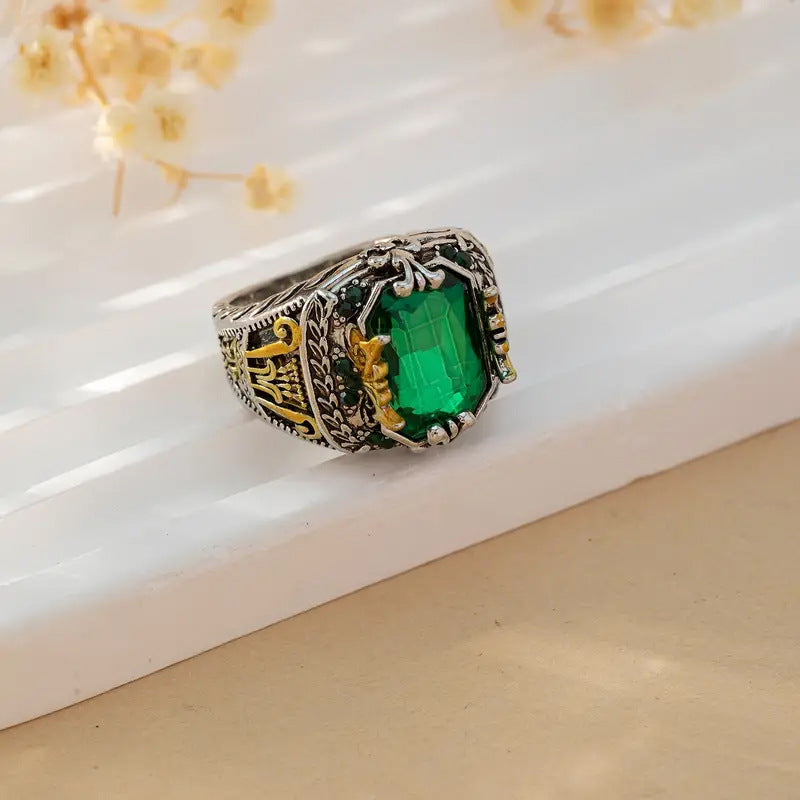 Bague Clara Émerin | Or mixte