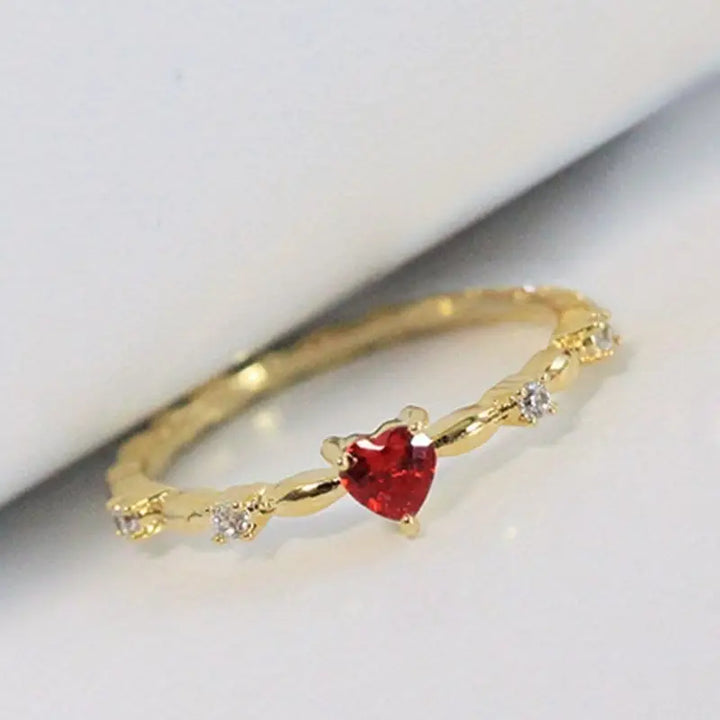 Bague Coralie Amoure | Or blanc