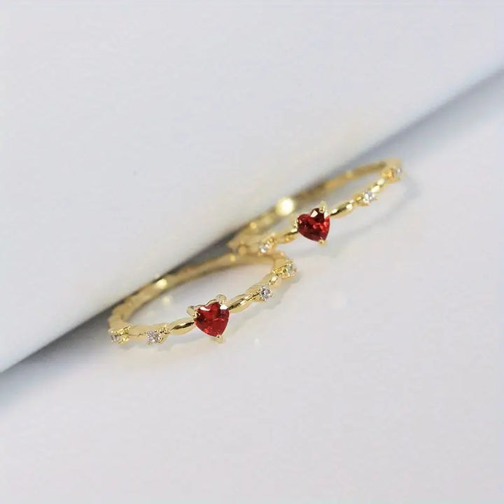 Bague Coralie Amoure | Or blanc