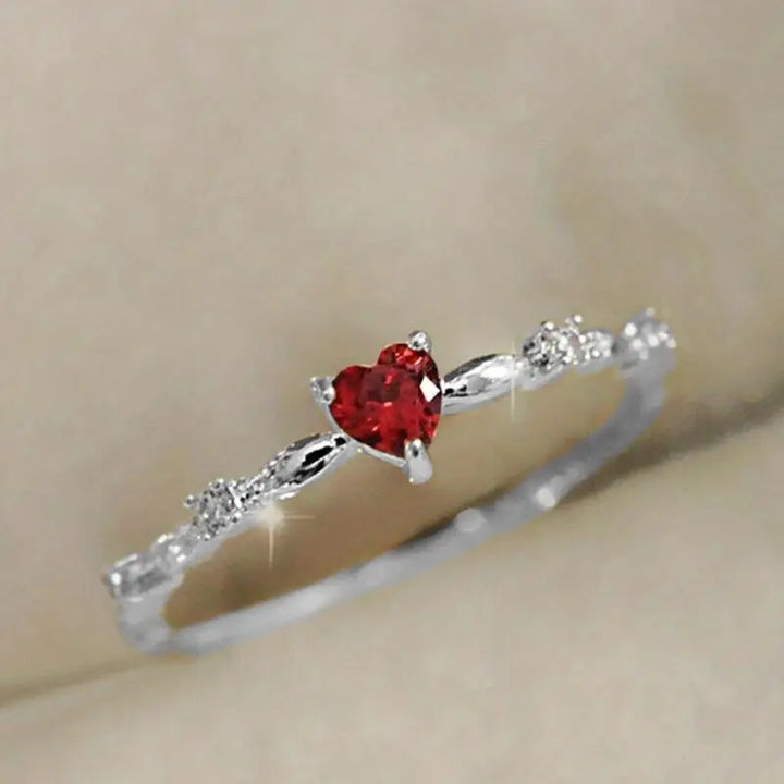 Bague Coralie Amoure | Or blanc