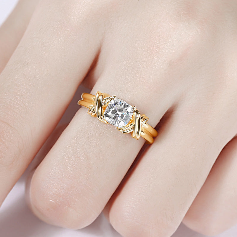 Bague déclaration à nœud | Or